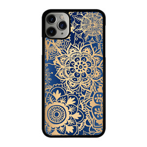 MANDALA BLUE PATTERN iPhone 11 Pro Max Case Cover