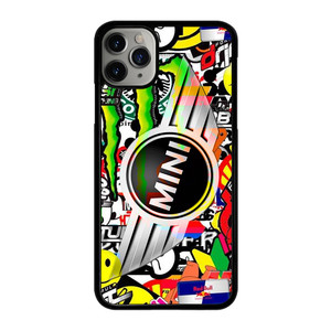 MINI COOPER STICKER BOMB iPhone 11 Pro Max Case Cover MINI COOPER STICKER BOMB iPhone 11 Pro Max Case Cover