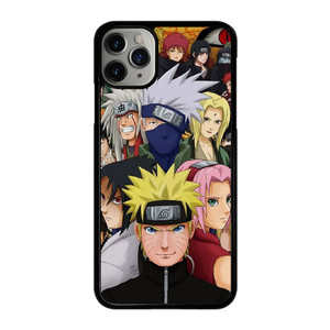 NARUTO ALL CHARACTERS ANIME 2 iPhone 11 Pro Max Case Cover
