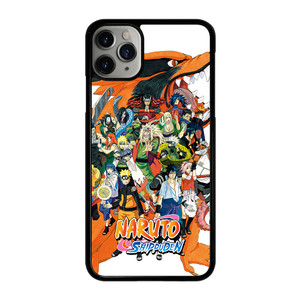 NARUTO ALL CHARACTERS ANIME 3 iPhone 11 Pro Max Case Cover