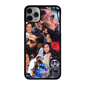 NIPSEY HUSSLE COLLAGE iPhone 11 Pro Max Case Cover