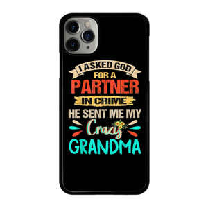 PARTNER IN CRIME GRANDMA 3 iPhone 11 Pro Max Case Cover