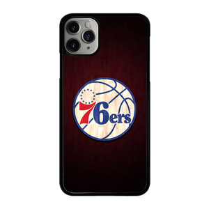 PHILADELPHIA 76ERS WOODEN LOGO iPhone 11 Pro Max Case Cover