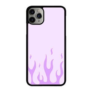 PURPLE FLAME iPhone 11 Pro Max Case Cover