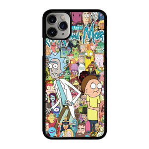 RICK AND MORTY CHHARACTER iPhone 11 Pro Max Case Cover