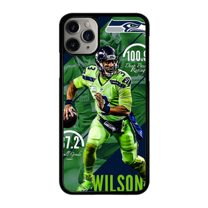 RUSSELL WILSON SEAHAWKS iPhone 11 Pro Max Case Cover