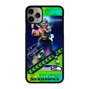 RUSSELL WILSON SEATTLE SEAHAWKS iPhone 11 Pro Max Case Cover