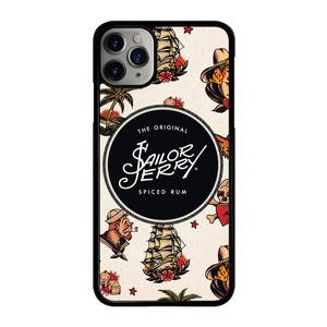 SAILOR JERRY PATTERN iPhone 11 Pro Max Case Cover
