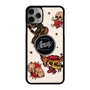 SAILOR JERRY TATTOO LOGO iPhone 11 Pro Max Case Cover