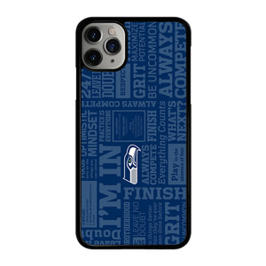 SEATTLE SEAHAWKS MANTRA iPhone 11 Pro Max Case Cover SEATTLE SEAHAWKS MANTRA iPhone 11 Pro Max Case Cover