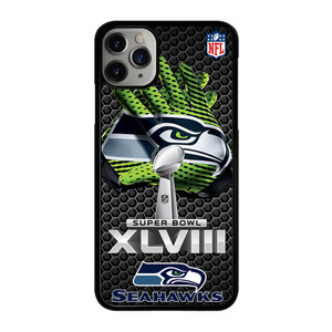 SEATTLE SEAHAWKS SUPER BOWL 48 iPhone 11 Pro Max Case Cover
