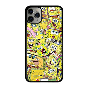 SPONGEBOB COLLAGE iPhone 11 Pro Max Case Cover SPONGEBOB COLLAGE iPhone 11 Pro Max Case Cover