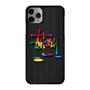 STUSSY PAINT LOGO iPhone 11 Pro Max Case Cover STUSSY PAINT LOGO iPhone 11 Pro Max Case Cover