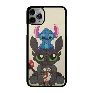 TOOTHLESS AND STITCH iPhone 11 Pro Max Case Cover