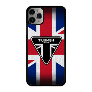 TRIUMPH MOTORCYCLE FLAG LOGO iPhone 11 Pro Max Case Cover TRIUMPH MOTORCYCLE FLAG LOGO iPhone 11 Pro Max Case Cover