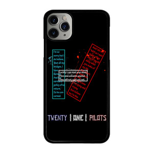 TWENTY ONE PILOTS LOGO iPhone 11 Pro Max Case Cover
