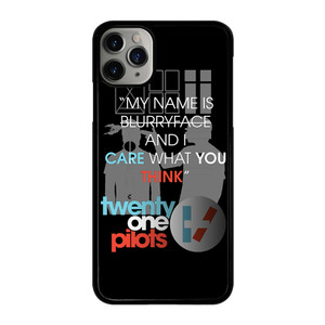 TWENTY ONE PILOTS SHOOT LYRICS iPhone 11 Pro Max Case Cover