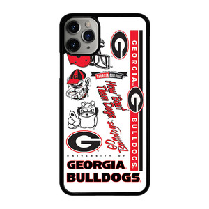 UGA GEORGIA BULLDOGS COLLAGE iPhone 11 Pro Max Case Cover