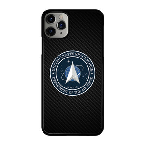 UNITED STATES SPACE CORPS USSC CARBON LOGO iPhone 11 Pro Max Case Cover