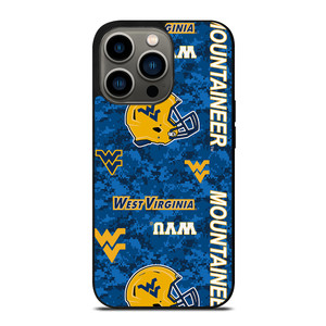 WEST VIRGINIA MOUNTAINEERS LOGO iPhone 13 Pro Case Cover