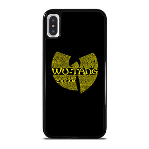 WU TANG CLAN HIP HOP iPhone X / XS Case Cover