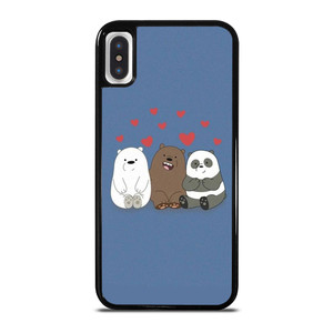 WHO WE BEAR PANDA BEAR iPhone X / XS Case Cover WHO WE BEAR PANDA BEAR iPhone X / XS Case Cover