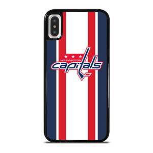 WASHINGTON CAPITALS STRIPE iPhone X / XS Case Cover WASHINGTON CAPITALS STRIPE iPhone X / XS Case Cover