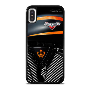 VICTORY MOTORCYCLES TEAM iPhone X / XS Case Cover VICTORY MOTORCYCLES TEAM iPhone X / XS Case Cover