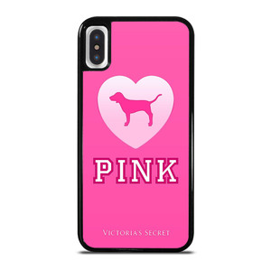 VICTORIA'S SECRET PINK DOG iPhone X / XS Case Cover VICTORIA'S SECRET PINK DOG iPhone X / XS Case Cover
