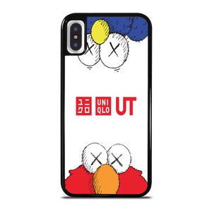 UNIQLO KAWS LOGO iPhone X / XS Case Cover UNIQLO KAWS LOGO iPhone X / XS Case Cover
