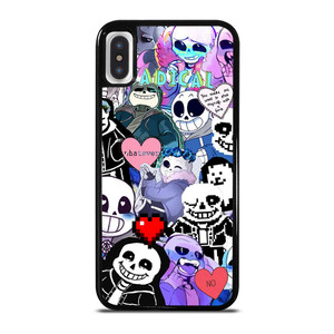 UNDERTALE SANS COLLAGE iPhone X / XS Case Cover UNDERTALE SANS COLLAGE iPhone X / XS Case Cover