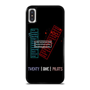 TWENTY ONE PILOTS LOGO iPhone X / XS Case Cover