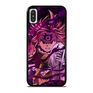 THE SEVEN DEADLY SINS MELIODAS FORM iPhone X / XS Case Cover THE SEVEN DEADLY SINS MELIODAS FORM iPhone X / XS Case Cover