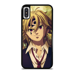 THE SEVEN DEADLY SINS MELIODAS ART iPhone X / XS Case Cover THE SEVEN DEADLY SINS MELIODAS ART iPhone X / XS Case Cover
