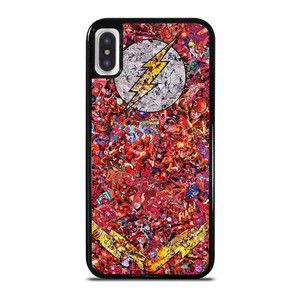 THE FLASH LOGO iPhone X / XS Case Cover THE FLASH LOGO iPhone X / XS Case Cover
