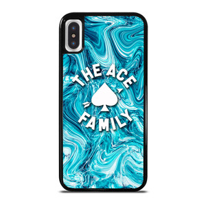 THE ACE FAMILY BLUE DAZZLE iPhone X / XS Case Cover THE ACE FAMILY BLUE DAZZLE iPhone X / XS Case Cover