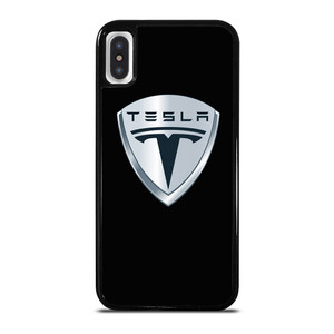TESLA BLACK LOGO iPhone X / XS Case Cover