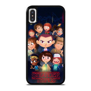 STRANGER THINGS CHARACTERS 4 iPhone X / XS Case Cover