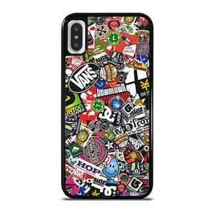 STICKER BOMB DC iPhone X / XS Case Cover STICKER BOMB DC iPhone X / XS Case Cover