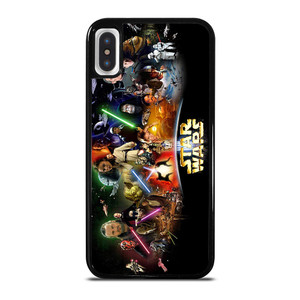 STAR WARS CHARACTER iPhone X / XS Case Cover STAR WARS CHARACTER iPhone X / XS Case Cover
