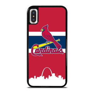 ST LOUIS CARDINALS STRIPE iPhone X / XS Case Cover ST LOUIS CARDINALS STRIPE iPhone X / XS Case Cover