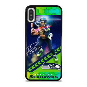 RUSSELL WILSON SEATTLE SEAHAWKS iPhone X / XS Case Cover RUSSELL WILSON SEATTLE SEAHAWKS iPhone X / XS Case Cover