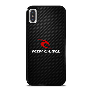 RIPCURL CARBON LOGO iPhone X / XS Case Cover