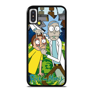 RICK AND MORTY UFO CAR iPhone X / XS Case Cover RICK AND MORTY UFO CAR iPhone X / XS Case Cover