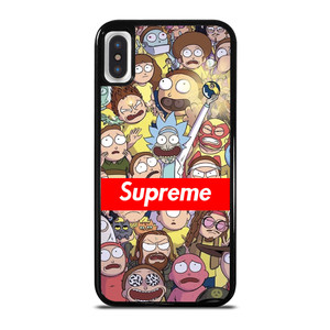 RICK AND MORTY COLLAGE iPhone X / XS Case Cover