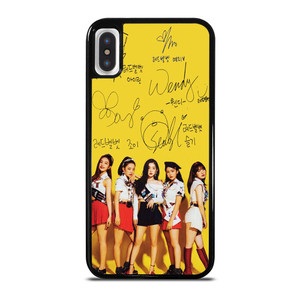 RED VELVET SIGNATURE iPhone X / XS Case Cover