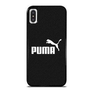 PUMA CARBON LOGO iPhone X / XS Case Cover PUMA CARBON LOGO iPhone X / XS Case Cover