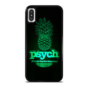 PSYCH PINEAPPLE LIGHT iPhone X / XS Case Cover PSYCH PINEAPPLE LIGHT iPhone X / XS Case Cover