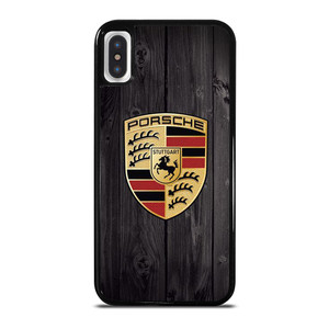 PORSCHE WOODEN iPhone X / XS Case Cover PORSCHE WOODEN iPhone X / XS Case Cover