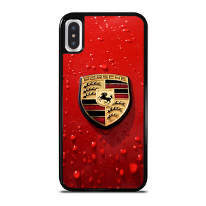 PORSCHE RED iPhone X / XS Case Cover